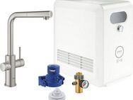 Grohe Untertisch-Trinkwassersystem Grohe Blue, für gefiltertes, gekühltes und sprudelndes Wasser, Packung, langlebige Oberfläche