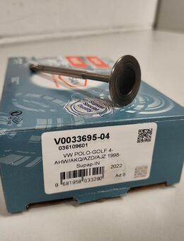 NEU Einlassventil Supsan V0033695 Audi VW 1,2 1,4 1,6 036109601S - Breitscheidt