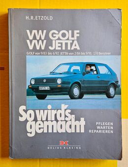 Rep.Anleitung VW GOLF 9/83-6/92,JETTA 2/84-9/91 - Hamburg