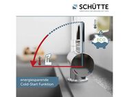 Schütte Spültischarmatur WINDOW Wasserhahn Unterfenstermontage, 360° schwenkbar, energiesparend