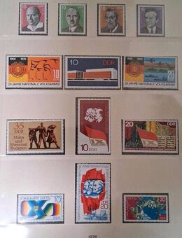 DDR Jahrgang 1976 komplett postfrisch - Görlitz