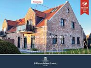 Greetsiel-Top Lage! Neuwertige, möblierte OG-Wohnung mit Balkon, Gartenanlage und PKW-Stellplatz! - Krummhörn