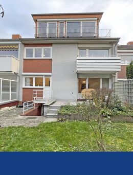 Wundervolles Zweifamilien-Reihenmittelhaus auf 4 Etagen mit Garten, Balkonen & Garage in Laatzen - Laatzen