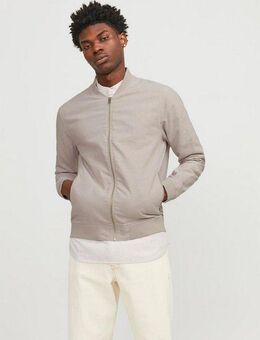 Jack & Jones Bomberjacke JJESUMMER LINEN BOMBER SN