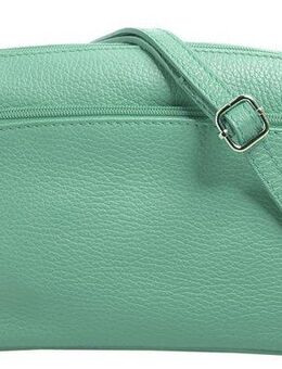 Cluty Umhängetasche, echt Leder, Made in Italy