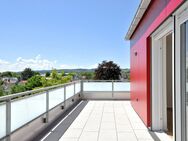 Neubau Erstbezug: Exklusives Penthouse mit wunderschönem Alpenblick - barrierefrei, Erdwärmepumpe - Kaufbeuren