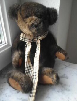 Plushpups Teddy Bär Teddybär Plüschtier Kuscheltier Stofftier dunkelbraun 8,- - Flensburg