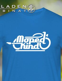 MOPEDKIND MOPED KIDS GIRL UNITED SIMSON MZ JAWA KREIDLER PUCH T-SHIRT © VEB OSTLADEN - Leipzig