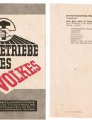 Leipziger Messe 1939, Werbeanzeige bzw. ein Ausstellerverzeichnis. in 74889