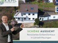 Kaufen & Einziehen: Einfamilienhaus mit Weitblick über Lörrach - Lörrach