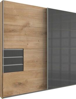 Wimex Schwebetürenschrank Saigon mit Glaselementen, 2 Türen, 225cm breit