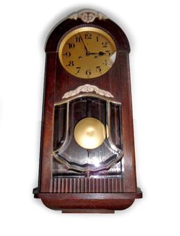 Große Wanduhr von Gustav Becker - Nürnberg