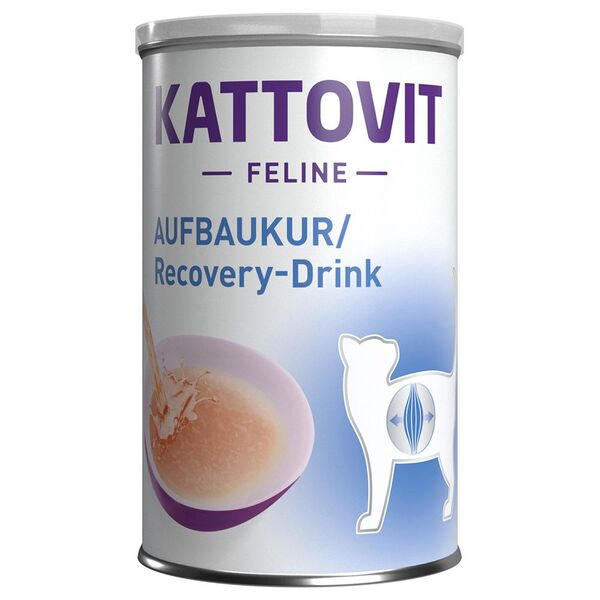 Kattovit Aufbaukur/Recovery-Drink - Sparpaket 24 x 135 ml mit Huhn - 