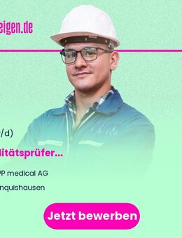 Qualitätsprüfer (m/w/d) - Renquishausen