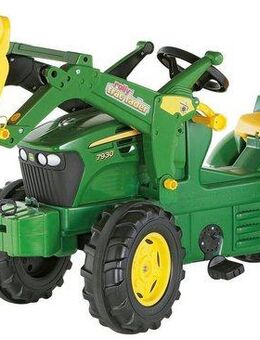 rolly toys® Tretfahrzeug John Deere 7930, Kindertraktor mit Lader