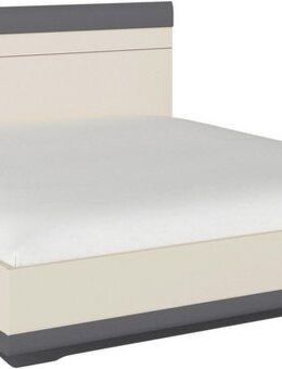 rauch Futonbett Bett Doppelbett Holzbett SAJO, mit Farb-Absetzungen in komfortabler Sitzhöhe MADE IN GERMANY