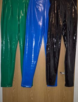 Lack Lackleggins leggins Sport Soprtleggins Spigelglanz Gr.S/M schmal - Löwenberger Land