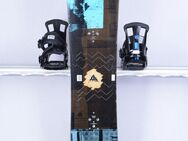 140 cm Snowboard BURTON RADIUS 2020, black/blue, woodcore, FLATtop, ROCKER - Dresden