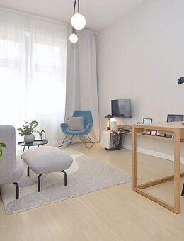 Stilvolle möblierte 2-Zimmer Wohnung mit Balkon und Internet in Wiesbaden-Westend - Wiesbaden