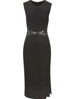 LASCANA Etuikleid mit Spitzeneinsätzen in der Taille