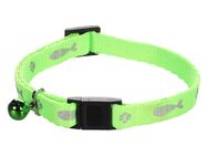 Flamingo Katzenhalsband Ziggi - neongrün