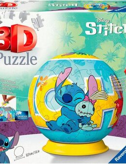 Ravensburger Puzzleball Disney Stitch, 72 Puzzleteile, Made in Europe
