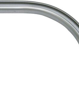 GARDINIA Gardinenschiene Rundbogen, 1-läufig, Fixmaß, verschraubt, für Aluminiumschiene 13 mm