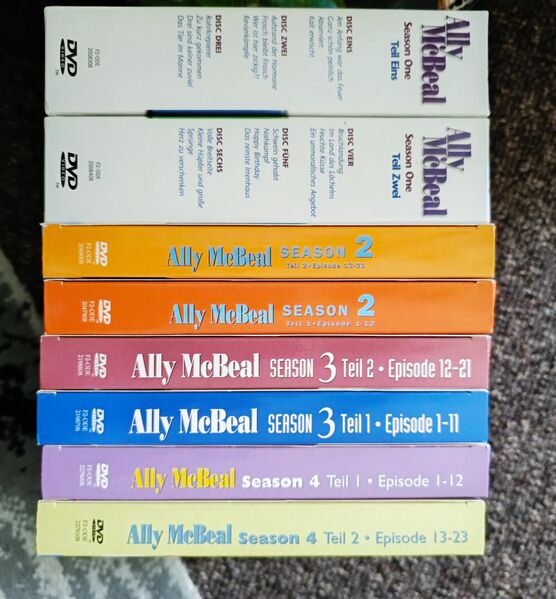 Ally McBeal 1- 4 - Berlin Reinickendorf