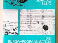 Fachbuch "Die Burgwardorganisation im obersächsisch-meißnischen Raum", Gerhard Billig, 1989 - Dresden