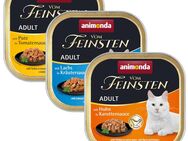 Mixpaket animonda Vom Feinsten 32 x 100 g - NoGrain in Sauce (3 Sorten)