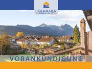 2-ZIMMER-DACHGESCHOSSWOHNUNG MIT BERGBLICK (ZENTRALE LAGE) IN GARMISCH-PARTENKIRCHEN - Garmisch-Partenkirchen