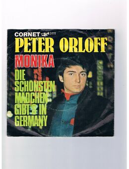 Peter Orloff-Monika-Die schönsten Mädchen gibt´s in Germany-Vinyl-SL,Cornet,1969 - Linnich