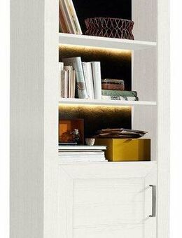 set one by Musterring Regal York, Typ 09, mit offenen Fächern, Türanschlag wechselbar, B 75 x H 175 cm