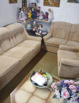 Vintage Couch 3er 2er Sessel in sehr gutem Zustand - Espenau