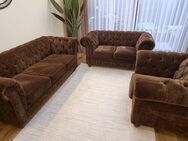 3-teiliges Sofaset in Braun - Bremen