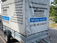 Umzug Anhänger Transportanhänger mieten leihen - Eußenheim