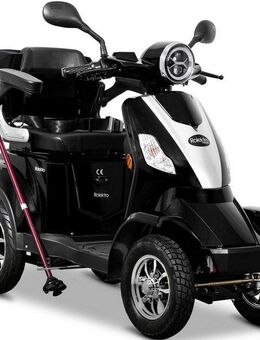Rolektro Elektromobil Rolektro E-Quad 25 V.2, Blei-Gel-Akku, 1000 W, 25 km/h, (mit Topcase)
