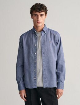 Gant Langarmhemd Slim Fit Oxford Hemd strukturiert langlebig dicker Oxford Hemd Slim Fit