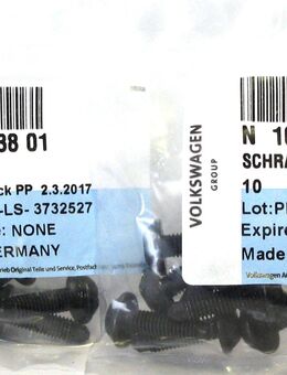 20 Stück - Original VW Schrauben N10753801 / N 107 538 01 - Neu + OVP - Biebesheim (Rhein)