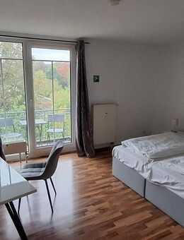 1-Raum-Wohnung mit Balkon, einfache EBK, teilweise möbliert, in schöner Wohnlage - Dresden