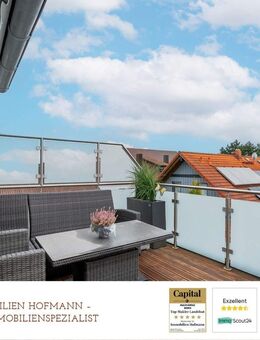 Familienfreundlich auf zwei Ebenen: 4-Zimmer-Maisonette mit Galerie - Wörth (Isar)