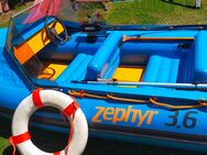 Schlauchboot Zephyr 3.6 mit 20 PS Mercury 2 Zyl. 2-takt Außenborder, TOP Zustand - Kahl (Main)