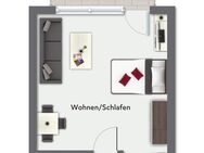 1 Zimmer Mietwohnung in Höchenschwand, neue Einbauküche, renoviert, Balkon, Stellplatz - Höchenschwand