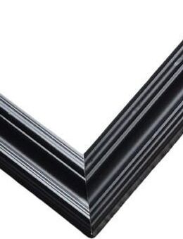 Leerrahmen Bilderrahmen-Holz-Barock-Sondermaße-alle Größen möglich 821 Schwarz-Matt - Holzminden