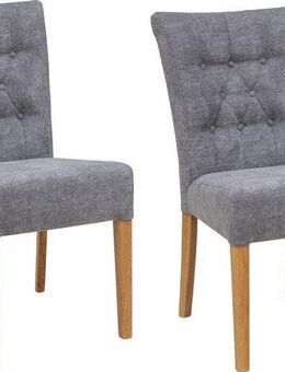 Home affaire Polsterstuhl Queen (Set, 6 St), Esszimmerstuhl mit Knopfheftung, 2er, 4er oder 6er-Set