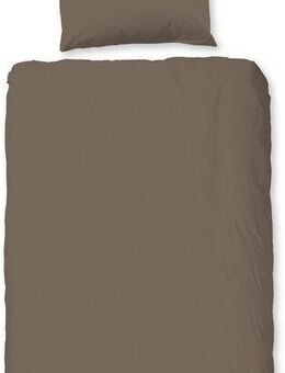 PURE luxury collection Bettwäsche Pure uni, Microfaser, 2 teilig, Mikrofaser, Pflegeleicht, Weich, Uni, Unifarben, Reißverschluss