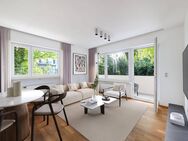 Geschmackvolle 2-Zimmer-Wohnung mit zweiseitigem Balkon in grüner Bestlage - München