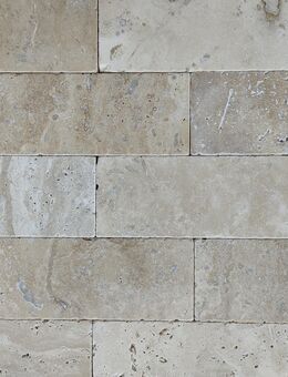 Travertin Classic Light Naturstein Fliese 7,5x20,3x1cm 39€/qm - Buseck
