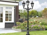 Außenlaterne 3-Licht - Old Waalwijk - 235 cm - Heek