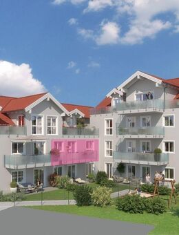 Traumhafte Wohnung (3 Zi.) m. großem Ost-Süd Balkon (Whg. 5) - provisionsfrei - Grafing (München)
